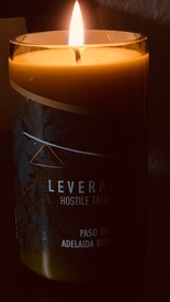 Leverage Wine Bottle Candle